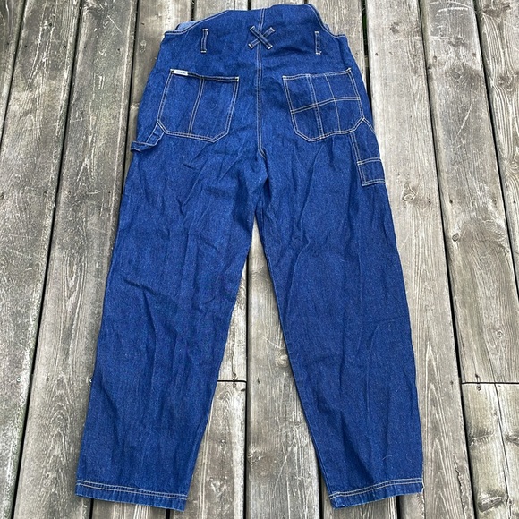 Vintage Gemini Jeans Denim Jean Overalls Coveralls Unisex - Picture 9 of 15
